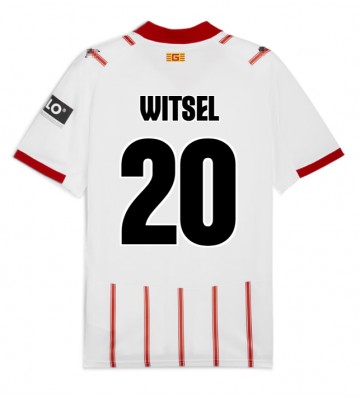 Girona Axel Witsel #20 Hjemmebanetrøje 2025-26 Kortærmet